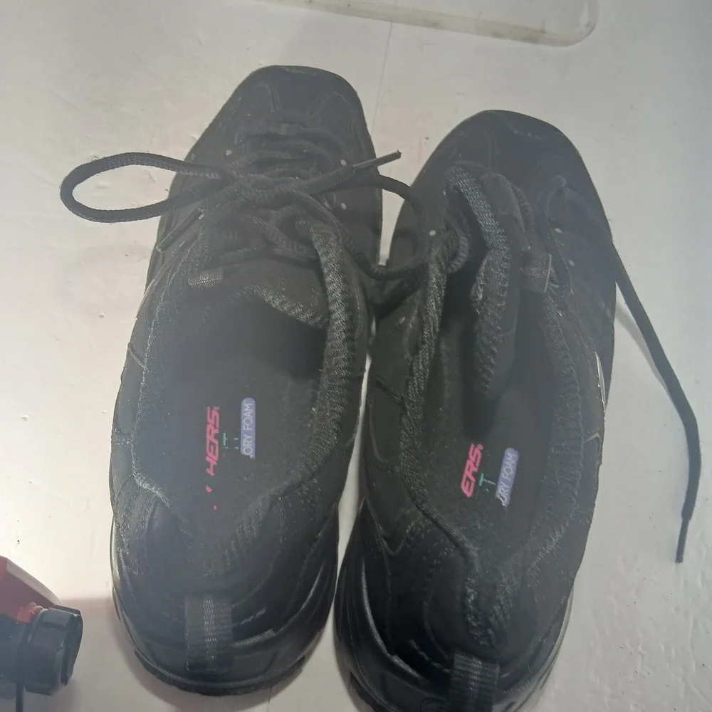 Skechers D'Lites Sneakers 9.5W Black Chunky Dad Shoe Y2K Gorpcore 11949W